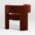 Nowoczesne krzesło designu krzesło do jadalni SteelframeFabricuphothed